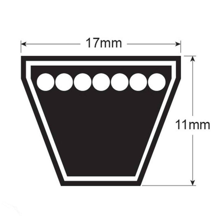 V Belt   Gates - B94 HI-POWER II Belt
