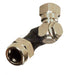Pivoting angle adjustable Single Swivel nozzle holder 1/4 BSP Female
