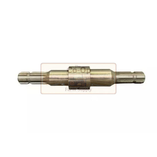 A metal Cranksgaft for Comet/Silvan  shown horizontally against a plain white background with a faint 'Farm Supply' watermark.