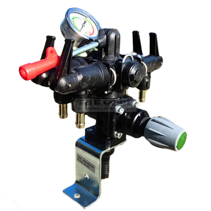 Genuine Silvan BP Series 4 outlet Pressure Regulating Valve and Remote Mount Kit  Bracket C1204-332