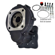 Mechanical component with bolt and gasket kit on a white background