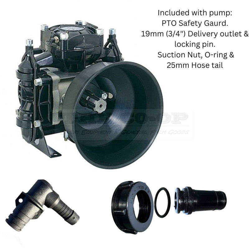 Genuine Silvan BP60/20 CBP06020 Diaphragm Pump with accessories supplied Comet BP60K