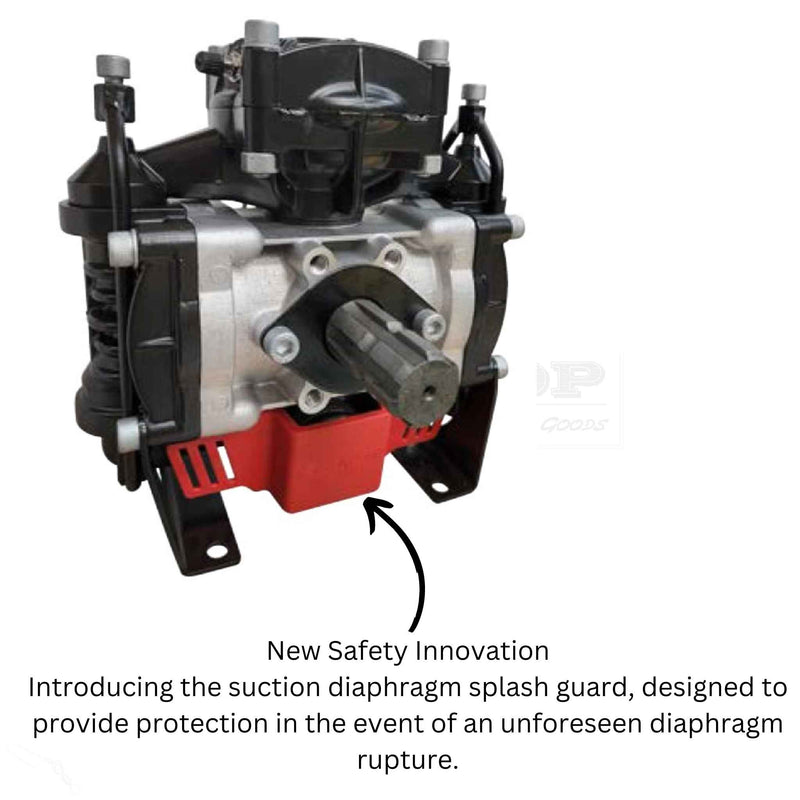 Genuine Silvan BP60/20 CBP06020 Diaphragm Pump with Safety splash guard