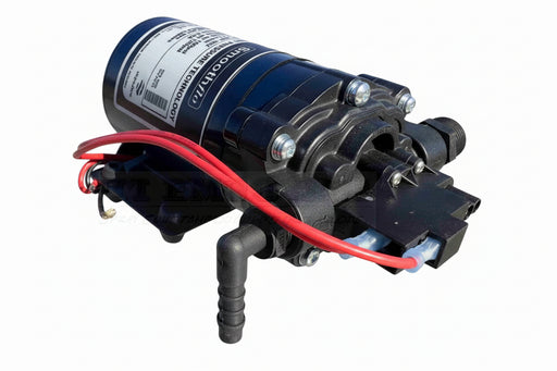 Silvan Replacement Part Pump 12V Smoothflo 7L 120Psi (DDP-552) With fittings installed
