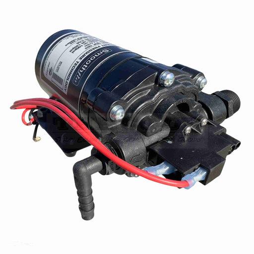 Silvan DDP-552A 12volt pump with fittings installed