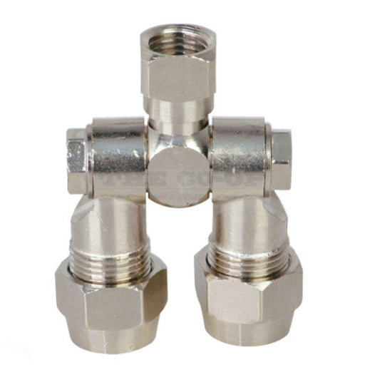 Replacement Part Female thread Swivel Double nozzle holder with Caps -Geo-(G.8247007)