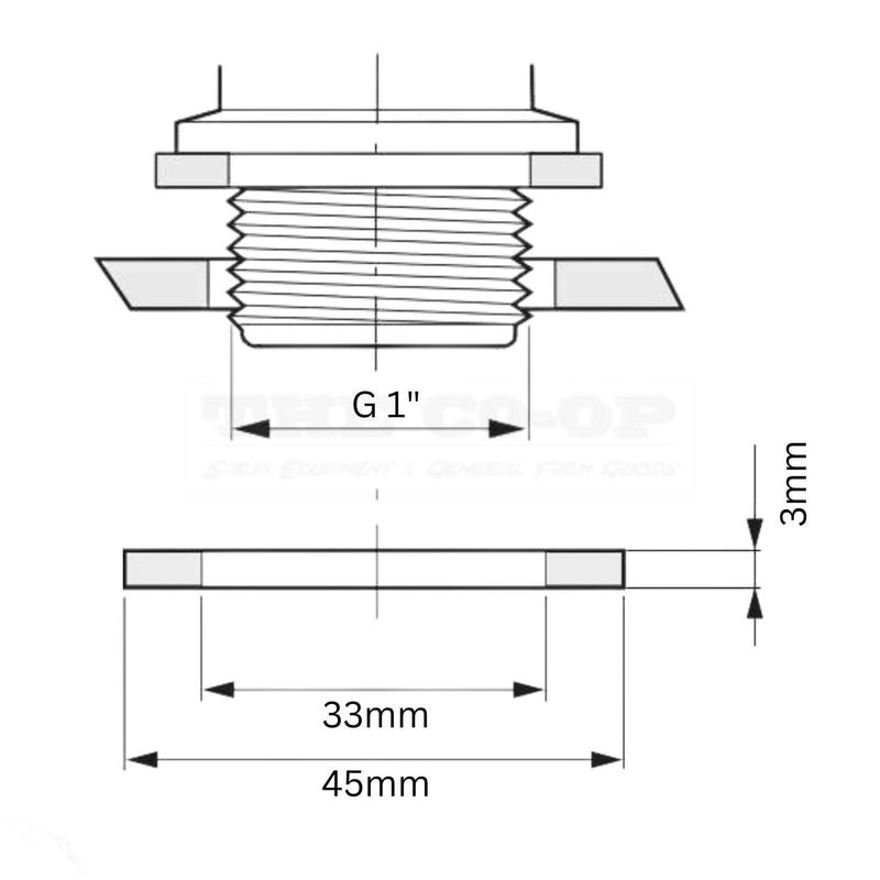 Silvan Selecta Replacement Seal Gasket rubber G8039251 dimensions