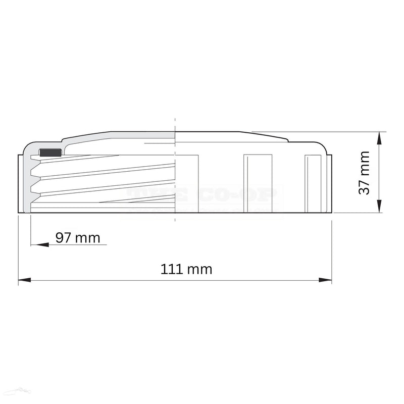 Image of 600l diesel tank lid