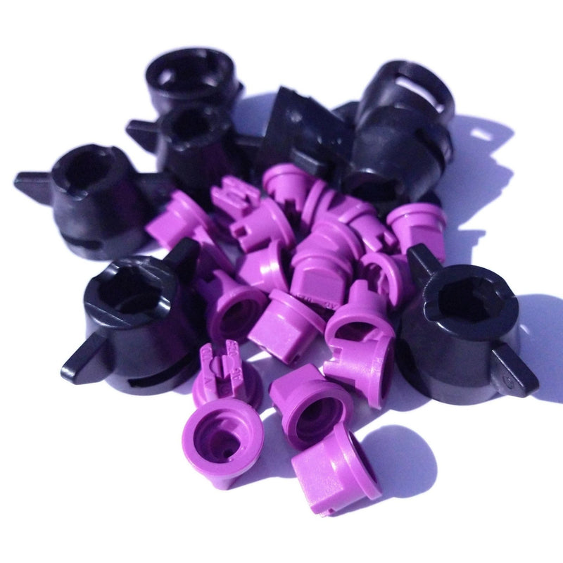 Hardi Conversion Cap with TeeJet Style Lilac Nozzle