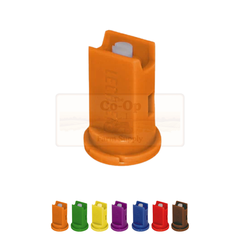 Orange 120° - Ceramic Tip – Lechler IDK Compact Air Induction - Low Drift fan Spray tips