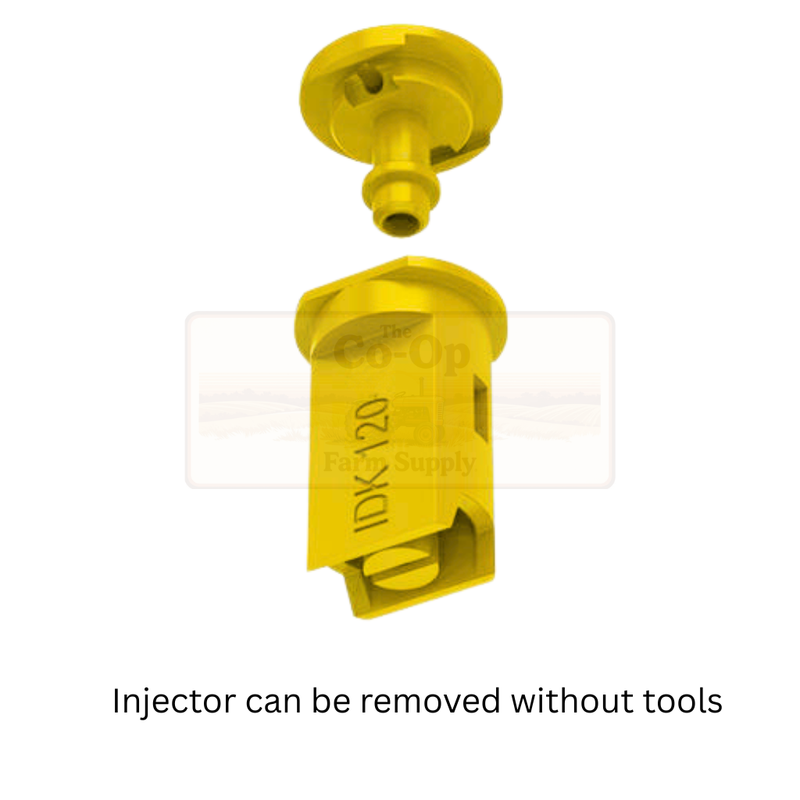 Yellow - Polymer – Lechler IDK Compact Air Induction - Low Drift fan Spray tips