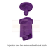 Lechler IDK injector with text on a white background 