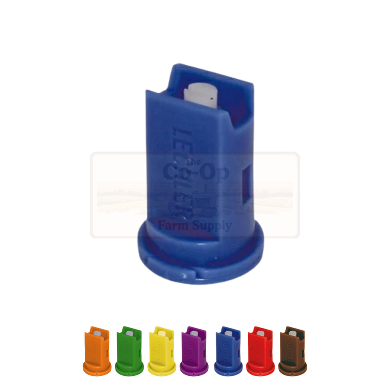 Lechler IDK Ceramic Air induction Nzzles on white back ground