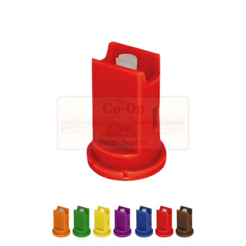 Red 120° - Ceramic Tip – Lechler IDK Compact Air Induction - Low Drift fan Spray tips