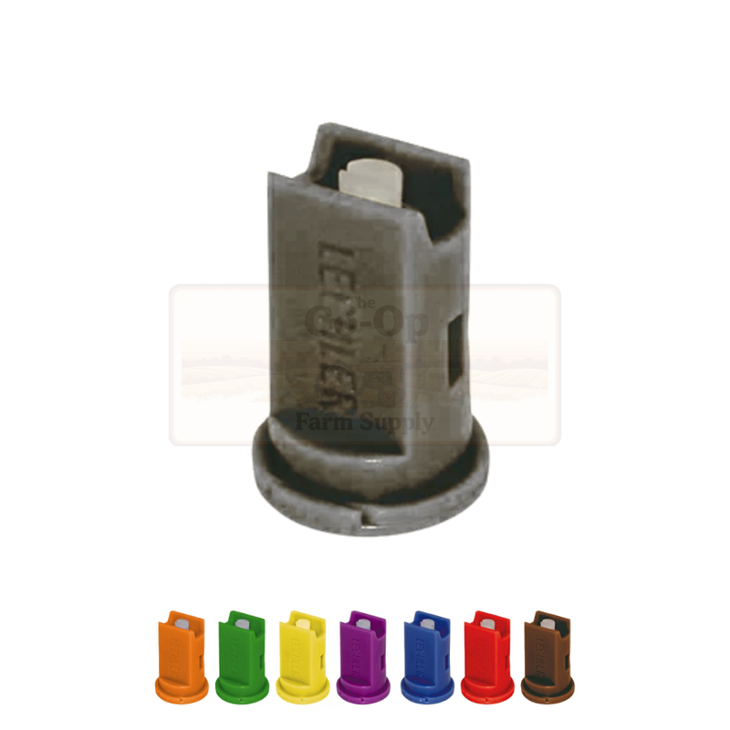 Lechler IDK auir induction nozzles on white back ground