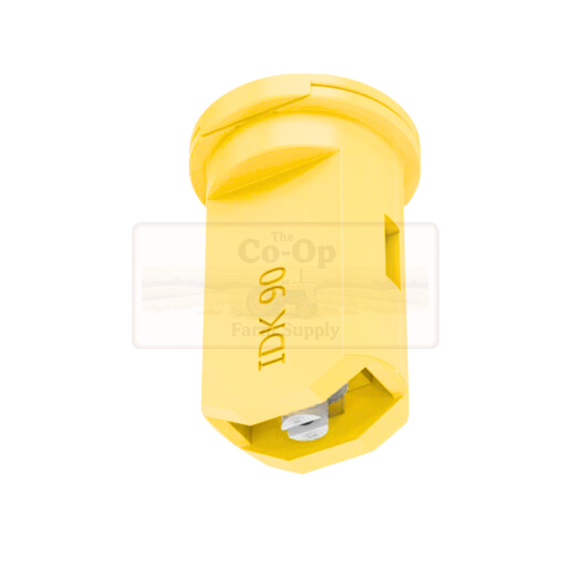 Lechler IDK 90° nozzle on white background
