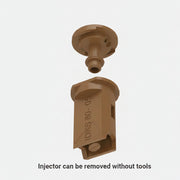 lechler brown off centre nozzle