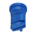 Blue plastic fitting with 'FT 140' marking on a white background