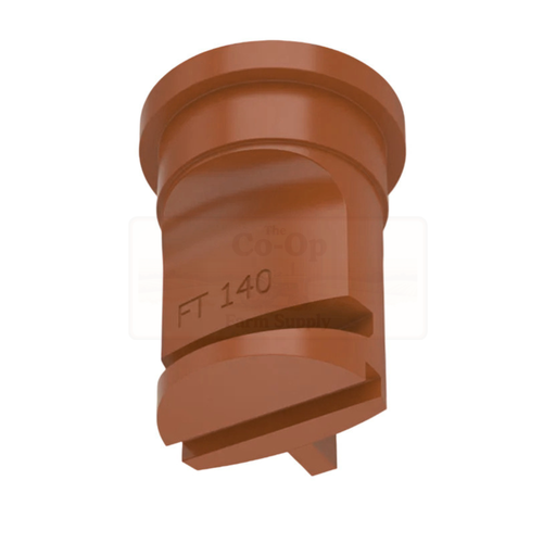 Brown plastic fitting with 'Co-Op' branding on a white background
