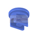 Blue Fan spray nozzle with 'The Co-Op Farm Supply' label on a white background