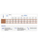 Lechler Brown Flat Fan Spray nozzle Calibration Chart