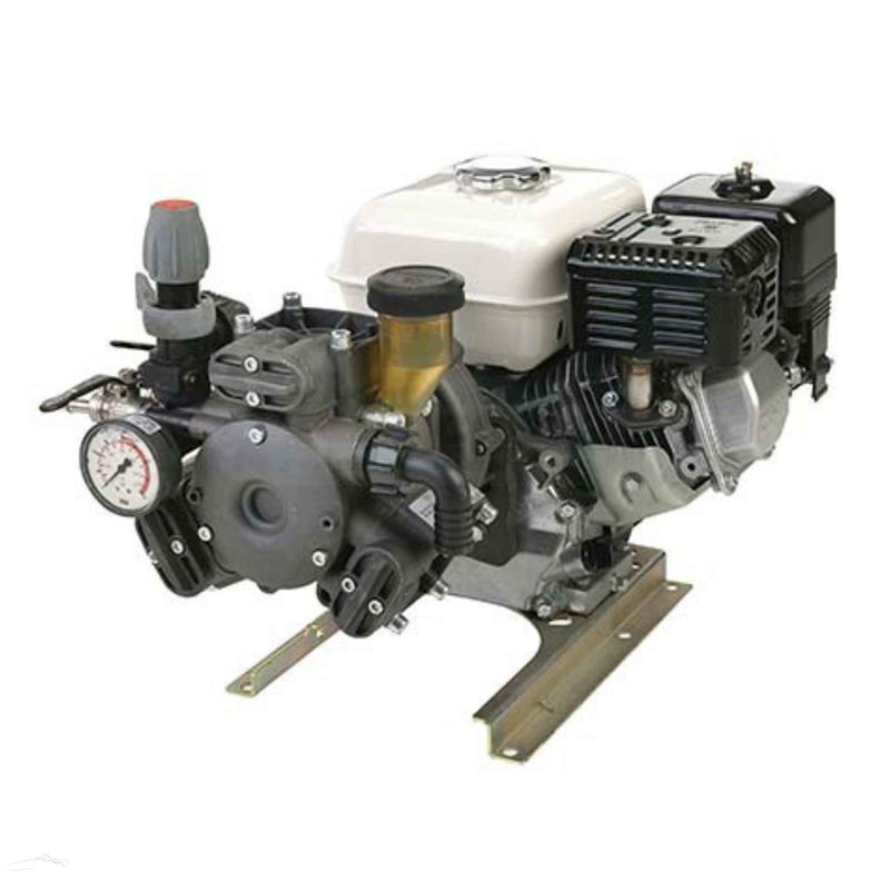 Silvan pump with Honda engine