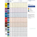 Lechler IDTA Air Ind. Twin Flat Spray nozzle calibration chart