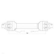 PTO Shaft Schematic