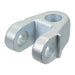 Tractor top link knuckle cat 3 on white back ground