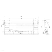 Loader Quick Change Frame - Mechanical Lock - DIMENSIONS