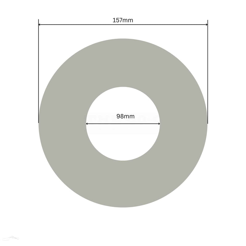 8 Clutch Plate dimensions 