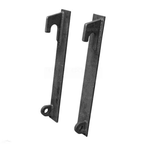  Loader Bracket (Pair), Replacement for: JCB QFit