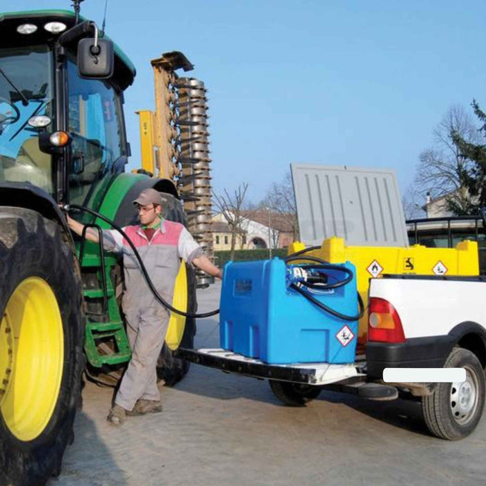 Carrytank Transport Tank - 220L - AdBlue - 12V (DC) on work site