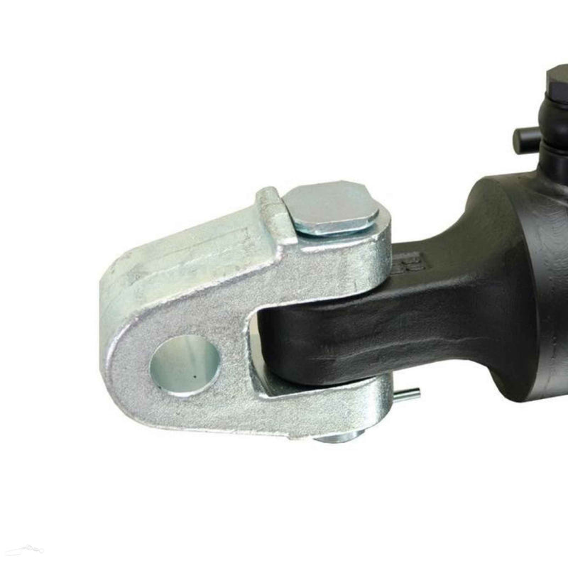 Hydraulic top link tractor end