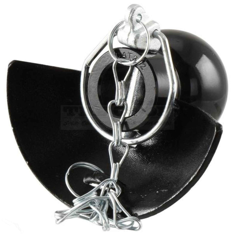 Heavy Duty Rapid Hitch Lower Link Ball Cat. 3/2, Guide Cone and Linch Pin