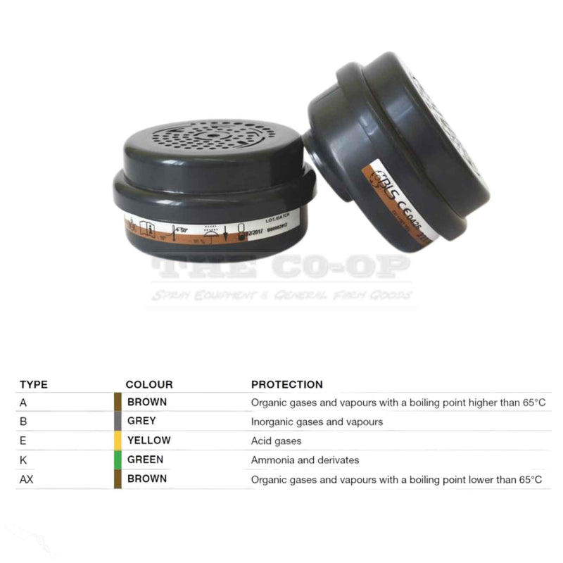 Filter BLS 221 - A2P3 with Bayonet Connection for BLS brand masks S.164120