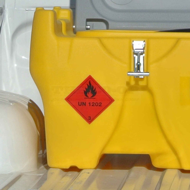 220 litre Carry Diesel Tank vehicle tub clearance close up S.164439