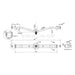 Tractor Anti roll tow bar S.165201 dimesions