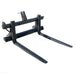 Pallet Fork, Cat. 1-2 3PL and EURO Hitch -  1000Kg 3