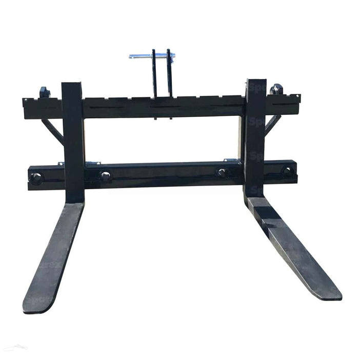 Pallet Fork, Cat. 1-2 3PL and EURO Hitch -  1000Kg 1