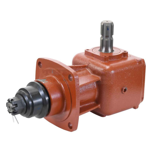 right angle drive Gearbox, 30 hp, Ratio: 1:1:92 on white background
