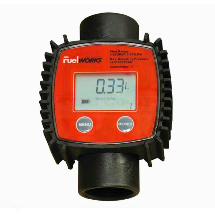 Digital flow meter with 1" ports 168834