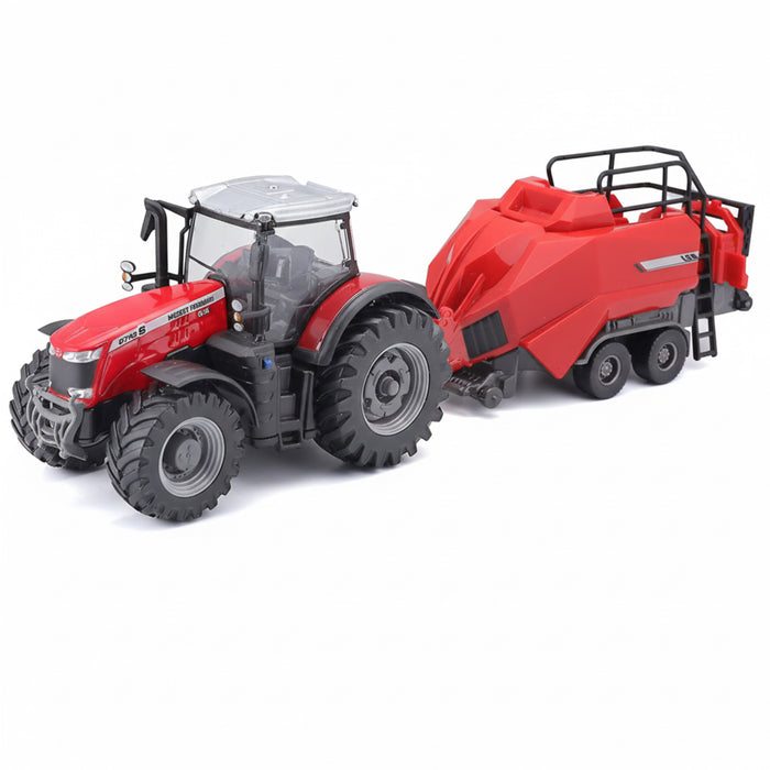 Bburago Massey Ferguson Model - 10cm Scale Toy Gift Set