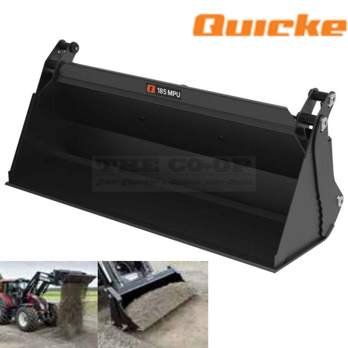 Quicke Tractor 4 in 1 Multi Purpose Bucket - 185cm wide