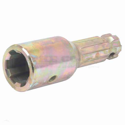 Female spline 1 3/8'' - 6 x Male spline 1 1/8'' - 6 with through bolt securing