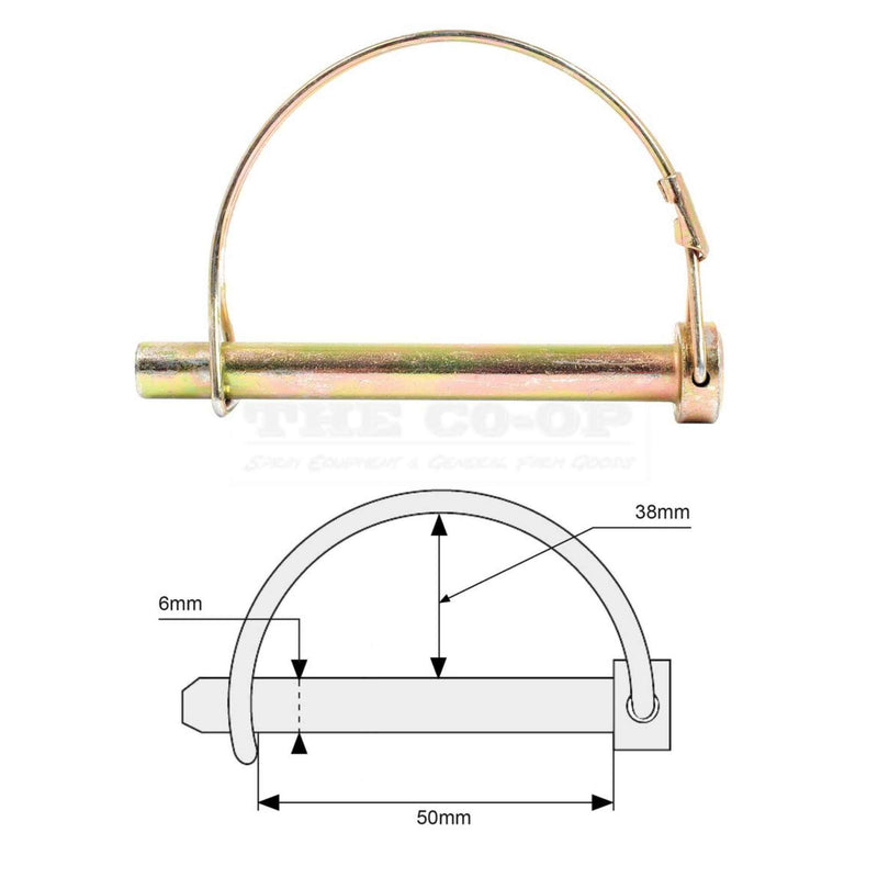 6 mm Shaft Locking Pin