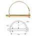 6 mm Shaft Locking Pin