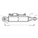 Hydraulic Top Link, Cat 2/2  Ball Ends, 570-866mm imperial dimensions