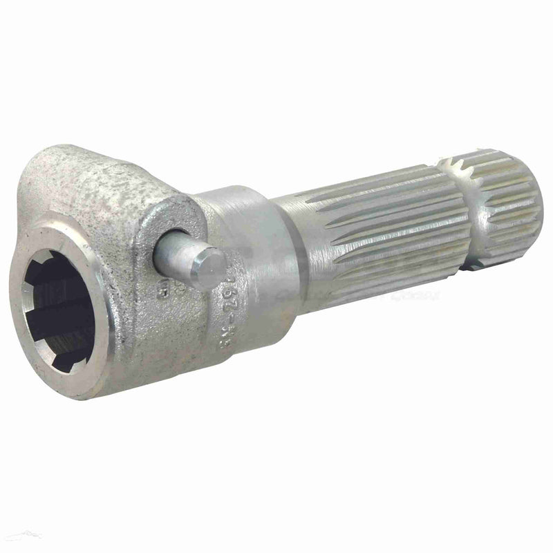 Up to 70 Hp. Female spline 1 3/8'' - 6 x Male spline 1 3/8'' - 21 with Quick Release Pin.