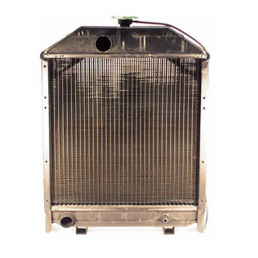 Radiator on a white background